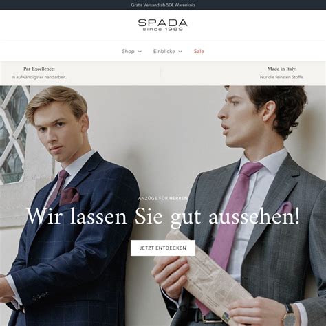 spada herrenausstatter